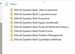 CFA 1 级 2024 UWorld QBank