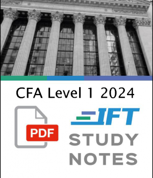 Notas de estudo CFA Nível 1 2024 IFT