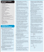 CAIA 2020 Seviye I Quicksheet