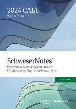 2024 CAIA 一级 Schweser Notes