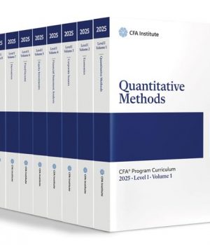 2025 Programma CFA Curriculum Livello 1 Box Set