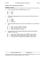 Esame simulato CFA Livello 3 Bill Campbell 2024 + 2023