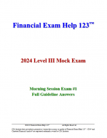 CFA Level 3 Bill Campbell Mock Exam 2024 + 2023