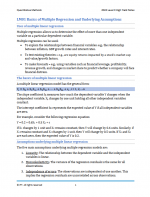 CFA Level 2 2024 IFT High Yield Study Notes