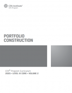 2025 CFA 课程 3 级投资组合管理盒装教材