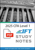 Notes d'étude CFA Niveau 1 2025 IFT