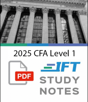 Notas de estudo CFA Nível 1 2025 IFT