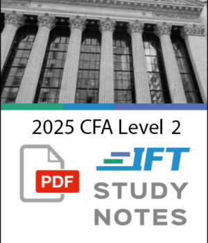 CFA Level 2 2025 IFT Studienhinweise