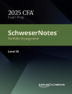 CFA 3 级 2025 Schweser Notes 投资组合管理