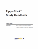 CAIA 2025 Level 1 UpperMark Study Handbooks + Formula Sheet