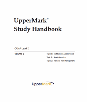 Podręczniki CAIA 2025 Level 2 UpperMark Study Handbooks + Formula Sheet