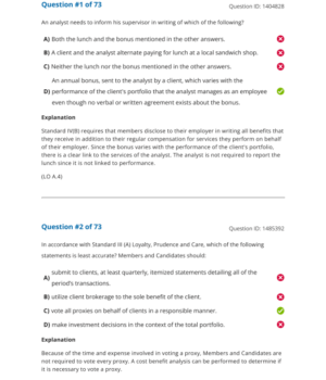 CAIA Level 1 2025 Spørgsmålsbank + Emnequiz