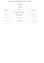 2025 CFA 1 級高級練習包