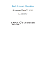 CFA 2025 Schweser Notes Level 3 Full Set All 3 Pathways