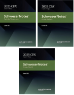 CFA 2025 Schweser Notes Level 3 Full Set All 3 Pathways