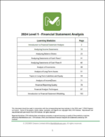 2024 CFA Level 1 Mark Meldrum Notes with Formula Sheet